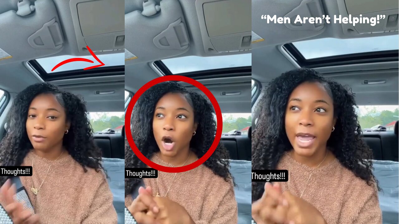 Woman Complains That Men Aren't Helping