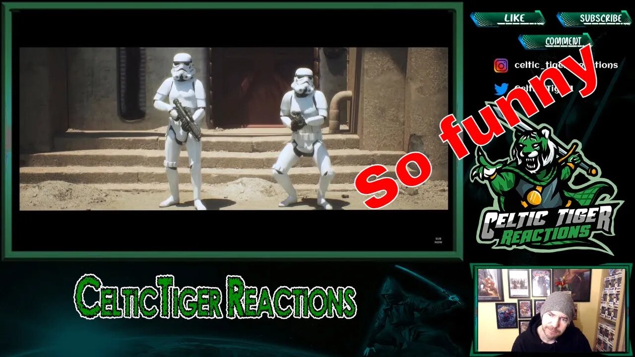 FIRST DAY - A Star Wars short film made with Unreal Engine 5 Reaction