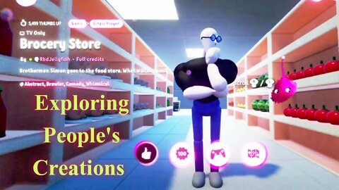 Exploring People's Creations #Dreams #MediaMolecule