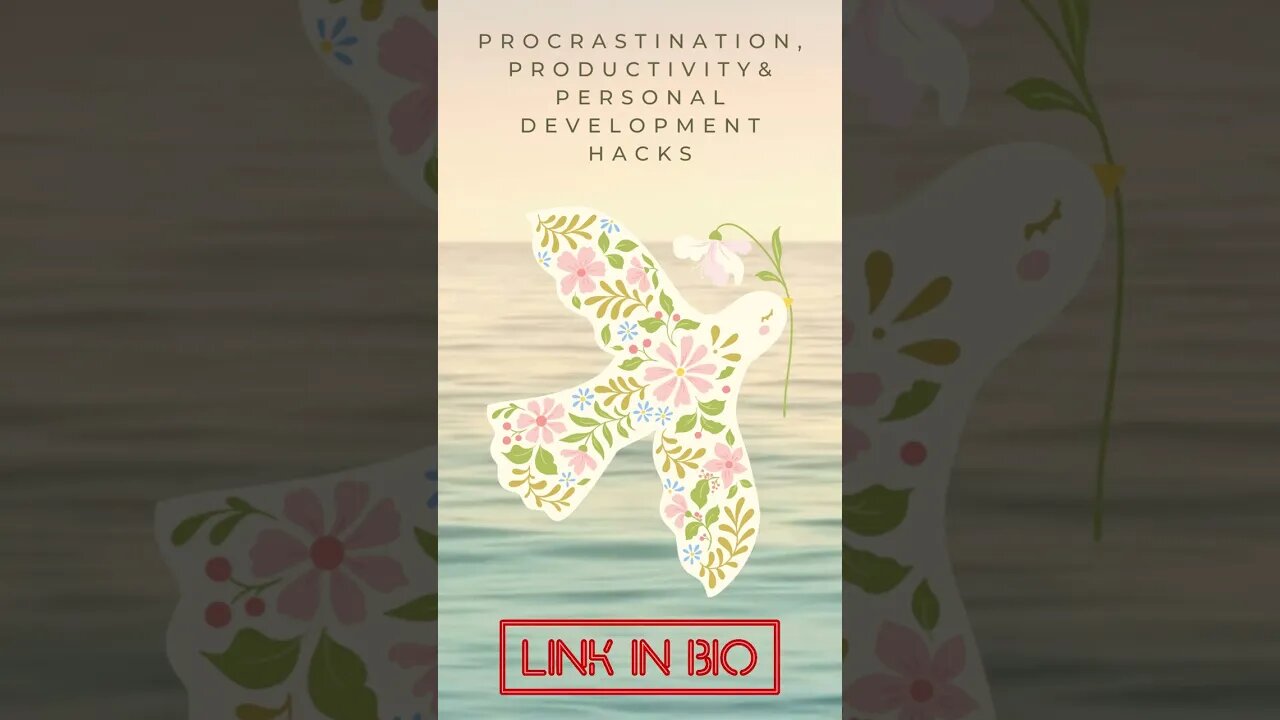 Procrastination, Productivity Or Personal Development Hacks #lifehacks