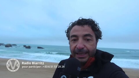 Patrick Mari - Radio Biarritz - Biarritz Surf QuikSilver Maider Arosteguy 2022 - 36ème édition [ e