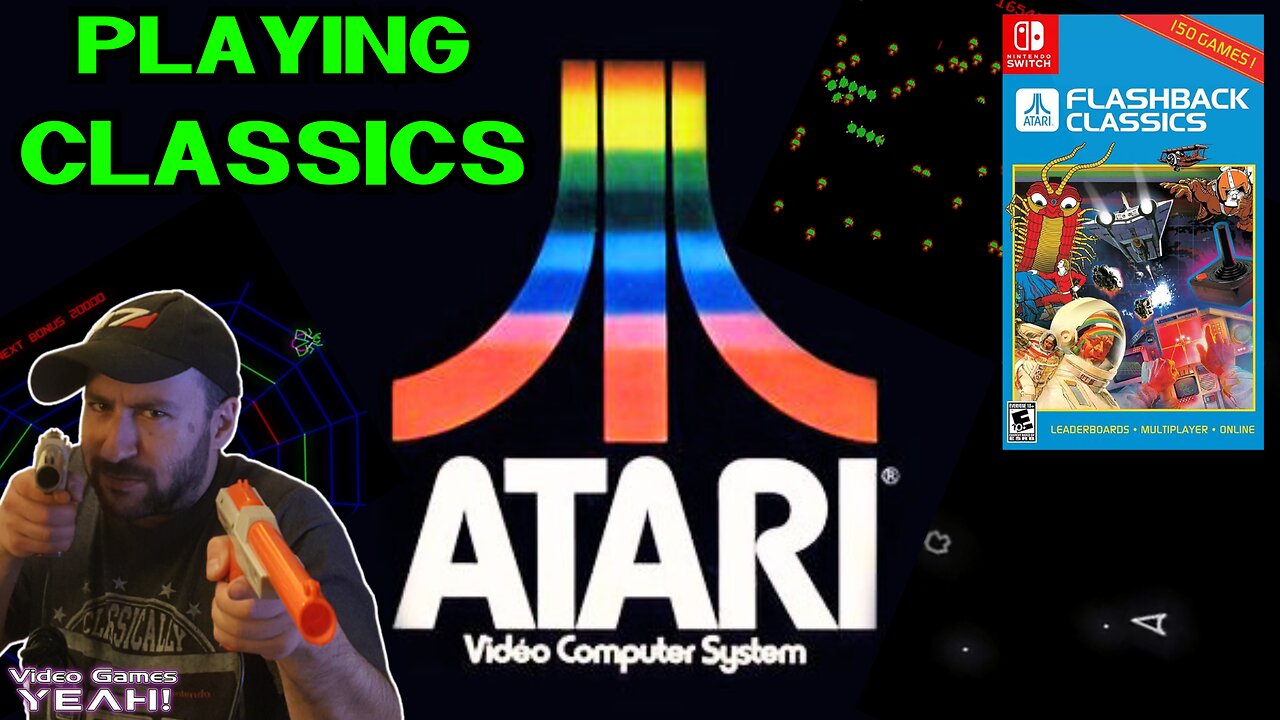 Let's Go OLD SCHOOL | Atari Flashback Classics [Nintendo Switch]