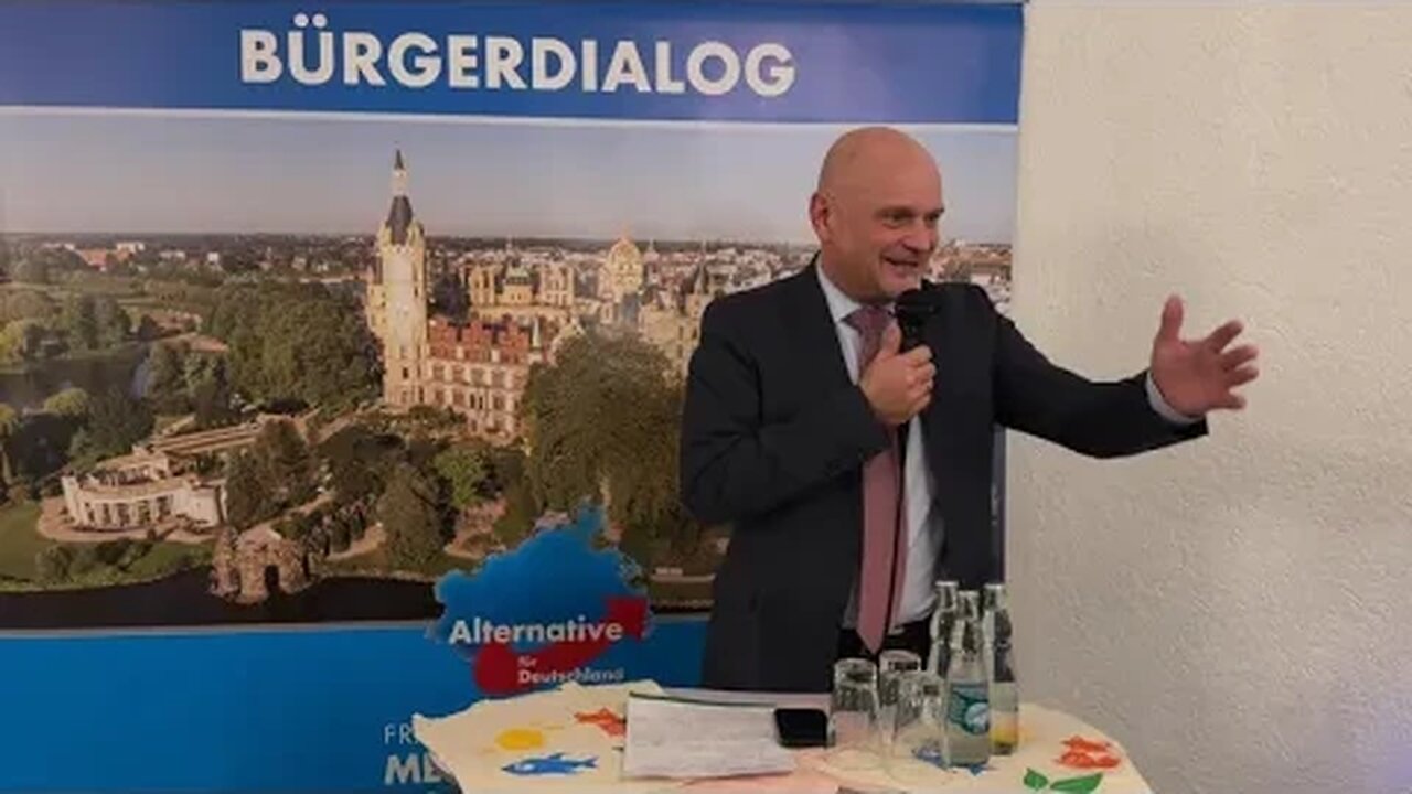 Bürgerdialog der AfD in Jarmen Redebeitrag Enrico Komning 21 11 2023