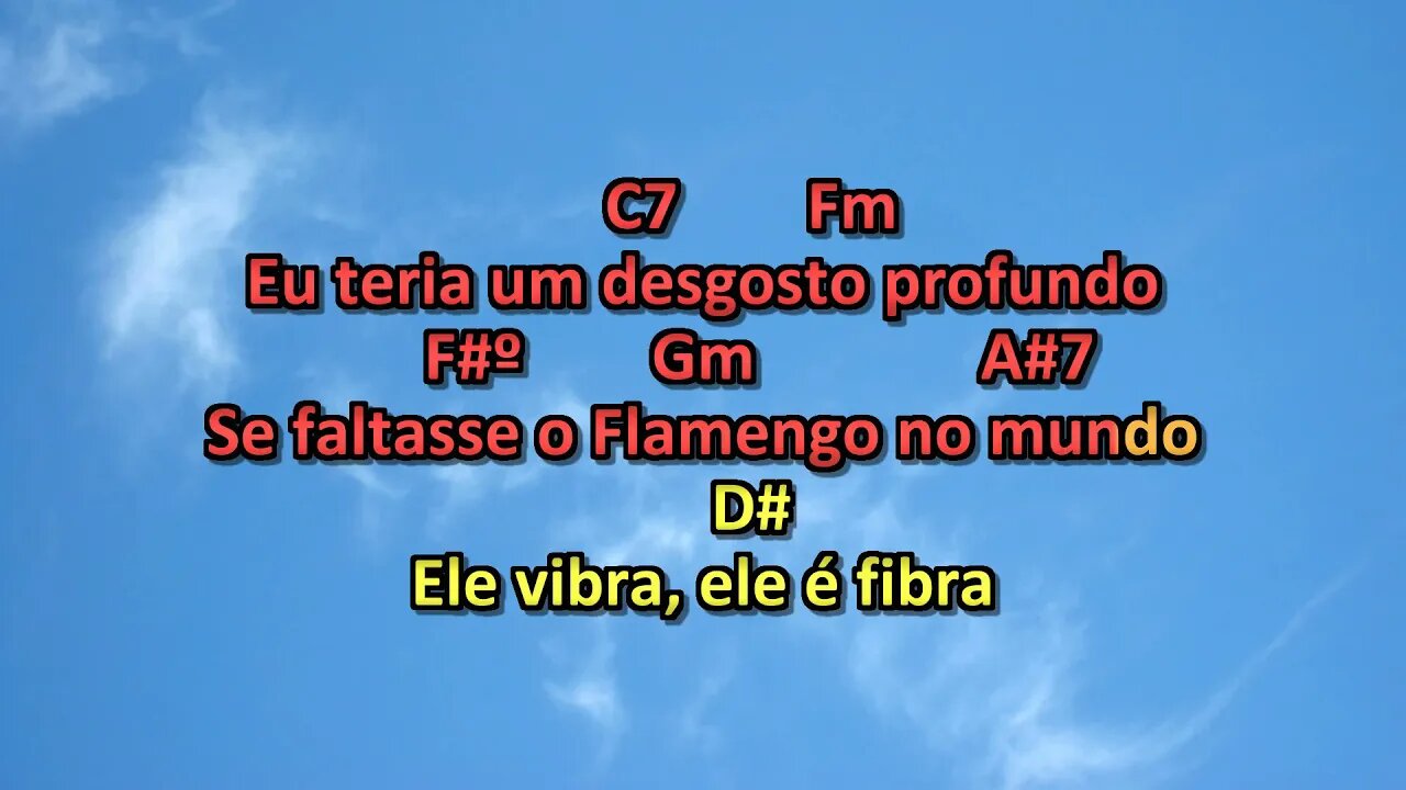 hino do flamengo karaoke playback