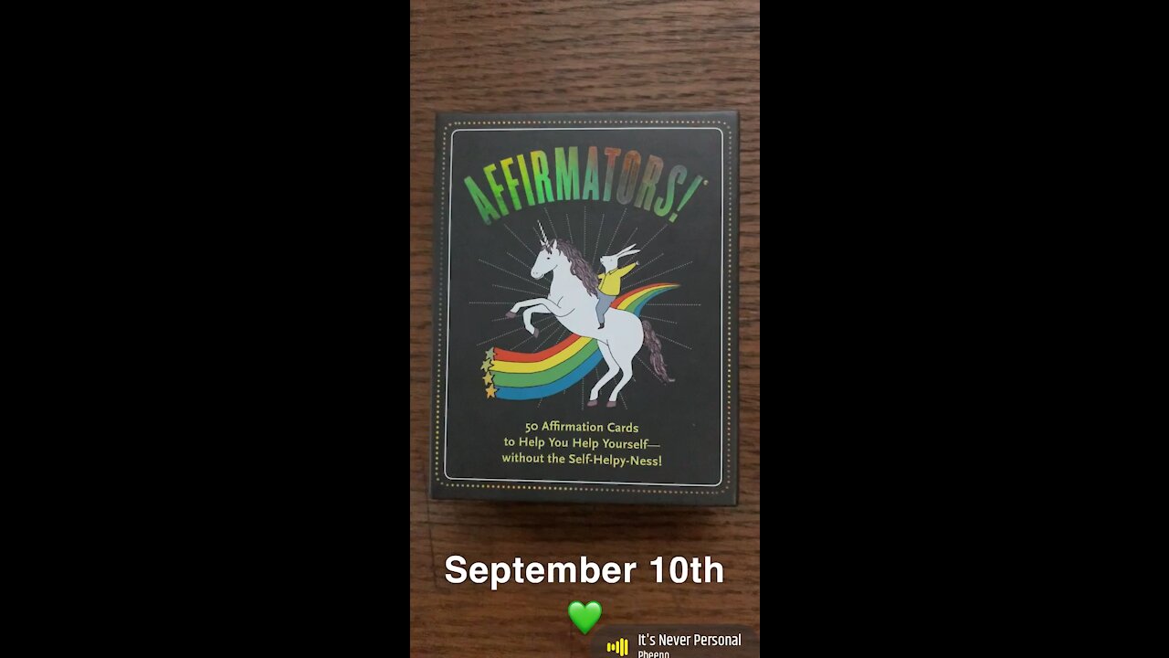 September 10th oracle card