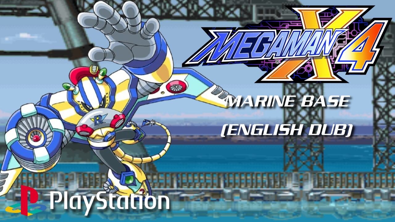 Mega Man X4 - Marine Base (English Dub) ~ PlayStation