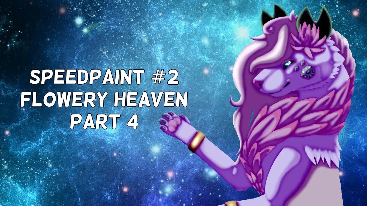 [SAI] Speedpaint #2 Part 4 - Flowery Heaven