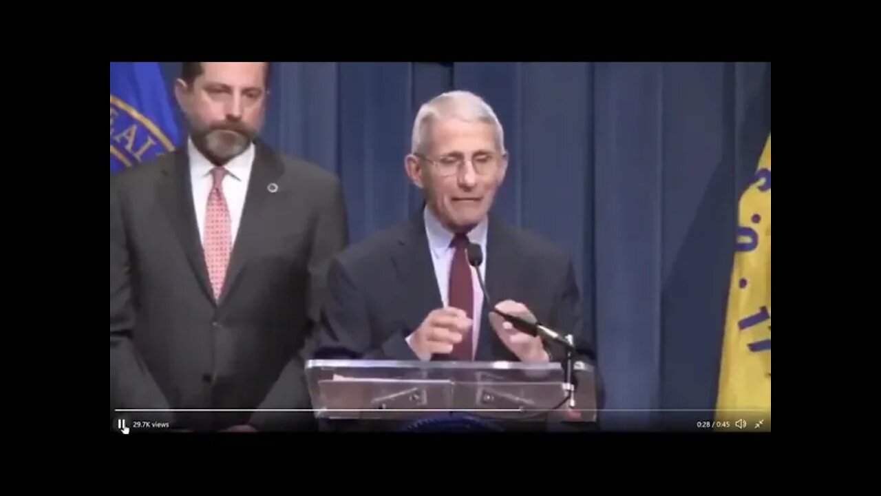 Dr. Fauci Explains Viral Transmission