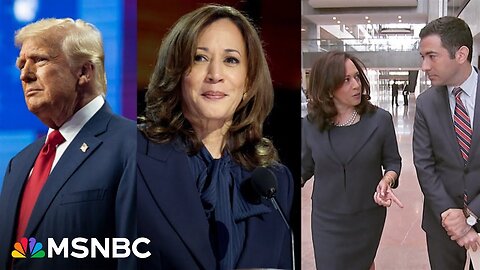 What rattles Trump: See Kamala Harris' justice interview with Ari Melber (PA Prison Town Hall 2019)