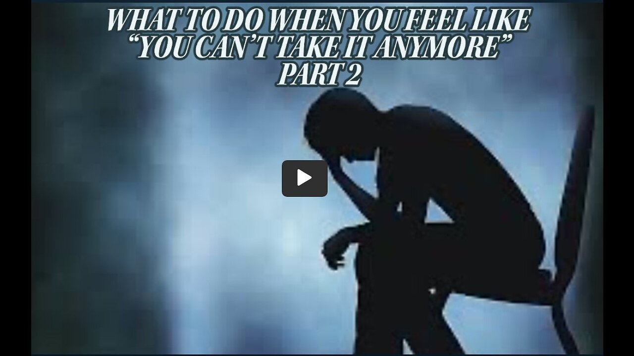 Julie Green subs WHAT TO DO WHEN YOU FEEL LIKE YOU CAN'T TAKE IT ANYMORE PART 2