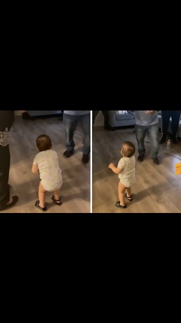 Baby Busts Out Some Hilariously Epic Dance Moves