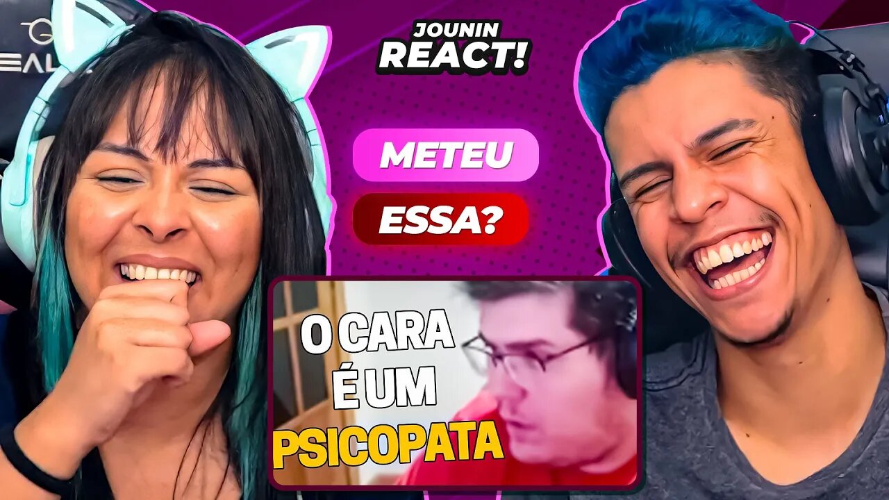 CASIMIRO E O BAN DO CARA MAIS CHATO DO CHAT | [React em Casal] 🔥