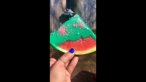 Watermelon candy 😈🍭🍉