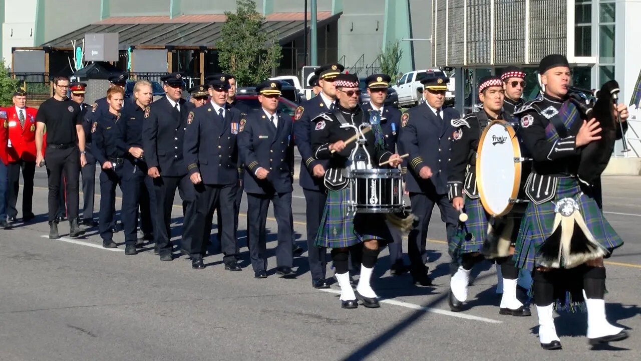 Memorial Parade Honours First Responders Who Have Lost Their Lives - September 9, 2022 - Micah Quinn