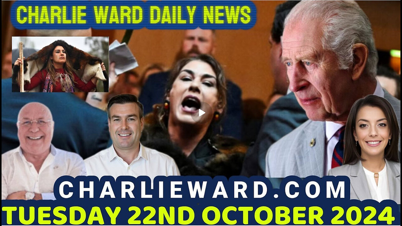 CHARLIE WARD DAILY NEWS WITH PAUL BROOKER & DREW DEMI TUESDAY 22ND OCTOBER 2024