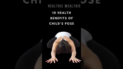 Learn the Benefits of Child Pose Yoga || #yogashorts || #healthtips