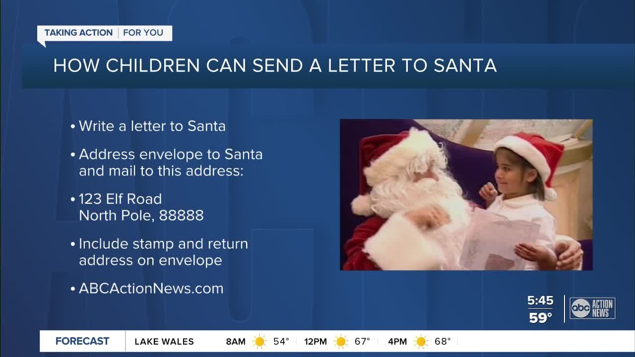 How kids can send a letter to Santa