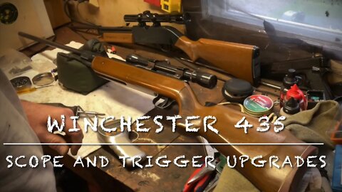 Winchester 435 springer scope and trigger improvements. Will it group any better?