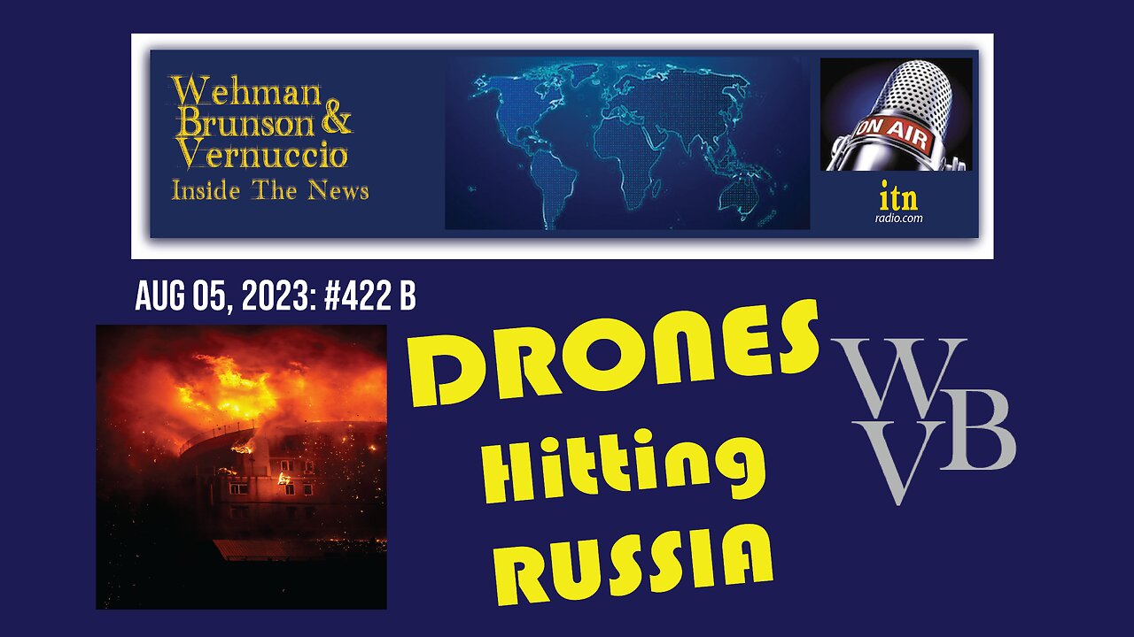 DRONES HITTING RUSSIA - Is Ukraine getting tough?