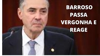 MINISTRO BARROSO PASSA VERGONHA E EXPULSA PARTIAPANTE DE PALESTRA.