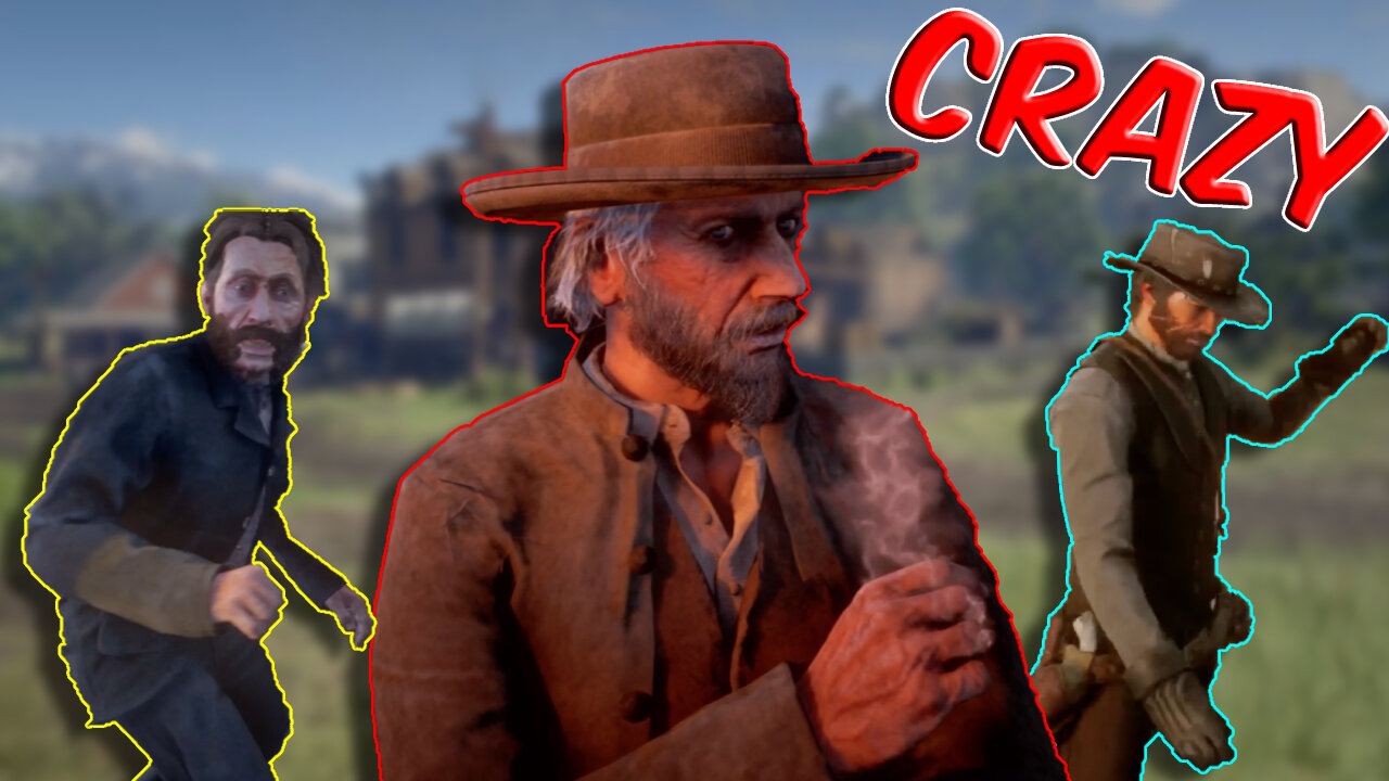 Survival Travel Challenge in Red Dead Redemption 2!