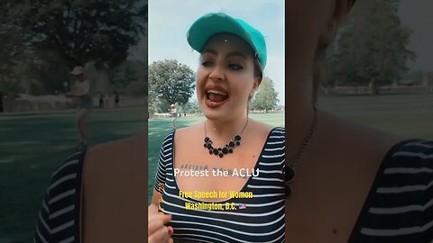 Protest the ACLU, free speech for women #ACLU