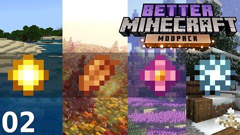 DOMINANDO de forma ERRADA as ESTAÇÕES do ANO no MINECRAFT 2! - Better MC: #02