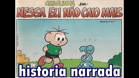 Cebolinha em-Nessa eu não caio mais | Gibis do Rapha