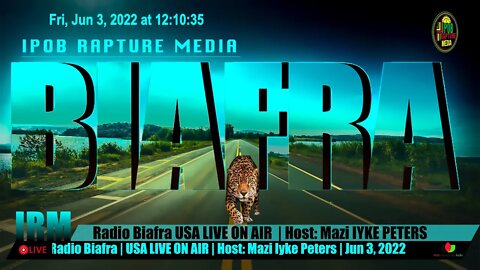 Welcome To The University Of Radio Biafra | USA LIVE | Host:Mazi Iyke Peters | Jun 3, 2022