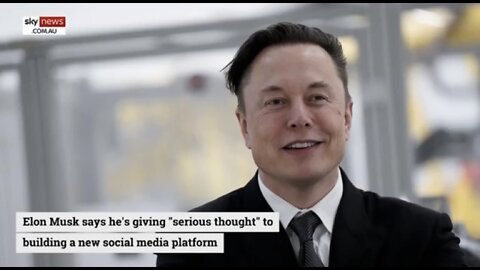 Elon Musk giving ‘serious thought’ to building new social media platform 🤔