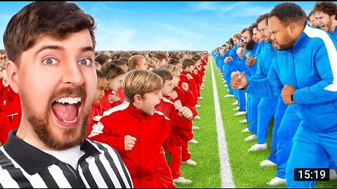 100 Kids Vs Peoples Mr Beast hindi