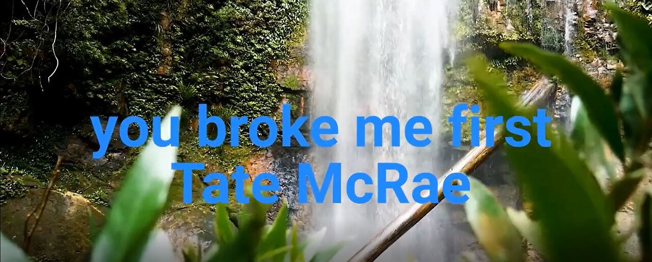 Tate McRae - you broke me first (Lyrics)