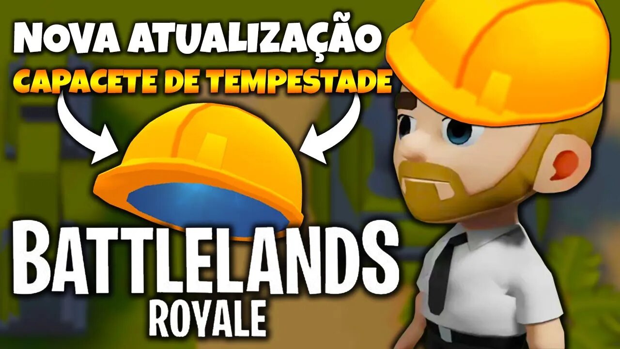Capacete de Tempestade do Battlelands Royale