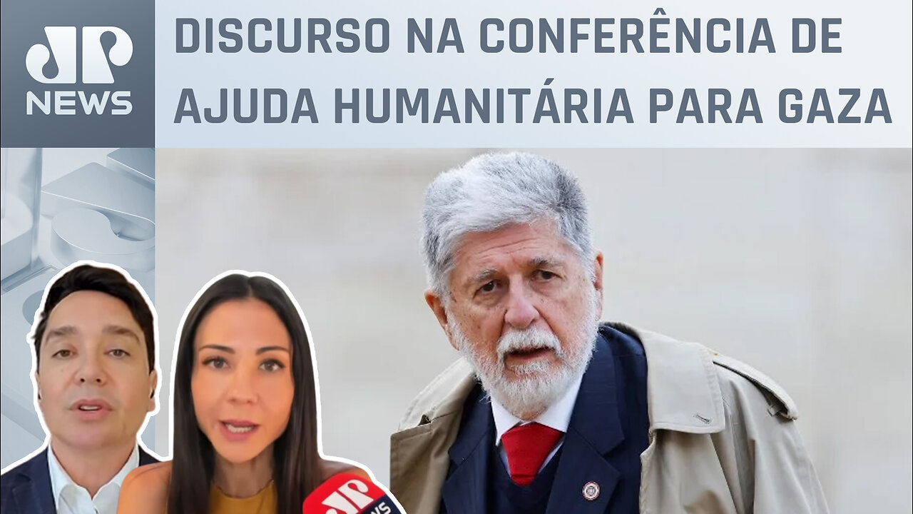 Celso Amorim cita ‘genocídio’ ao repudiar mortes de crianças na guerra Israel-Hamas
