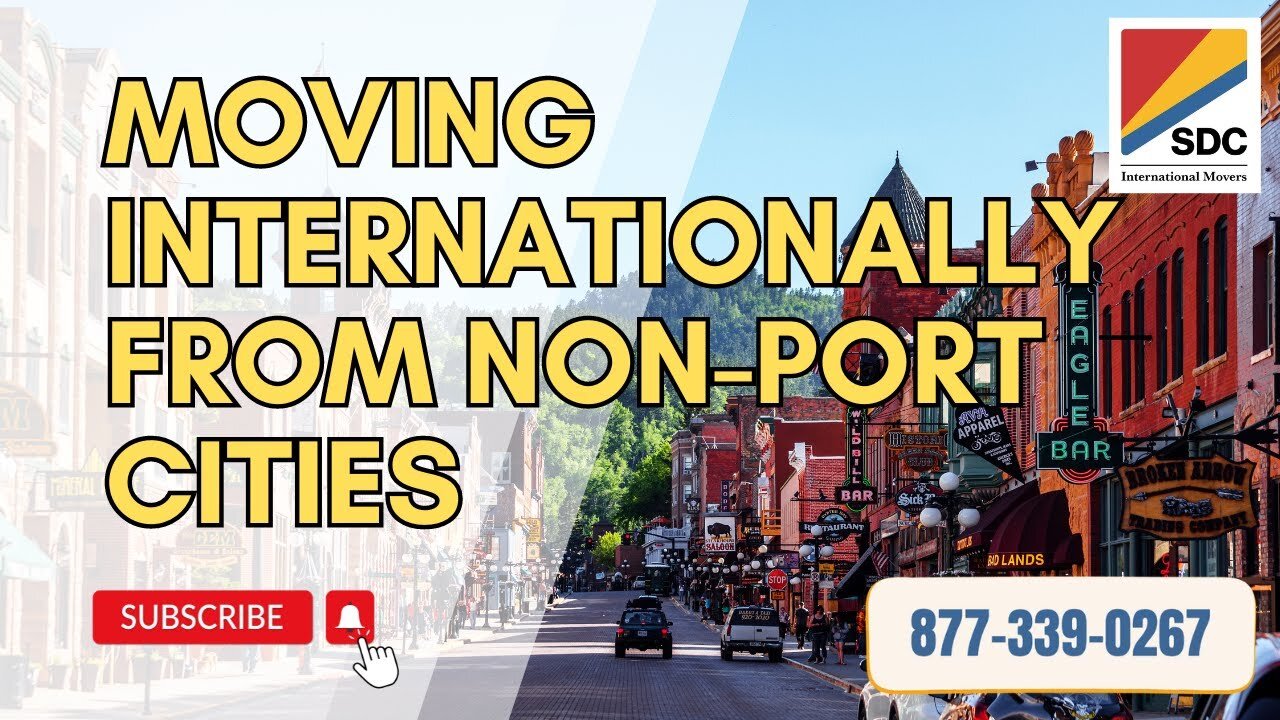 International Moves from Non-Port Cities in the USA