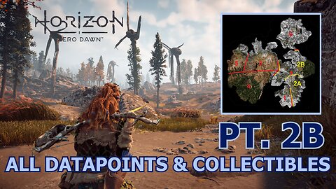 Horizon Zero Dawn ALL Datapoints & Collectibles BY LOCATION | Pt 2B - Nora Lands North