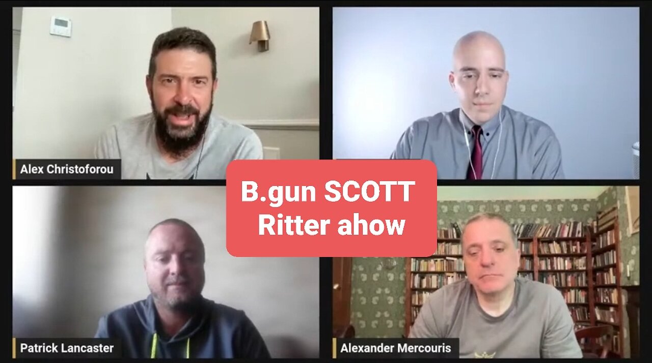 Bguns Scott ritter with Patrick lan.duran ukrainne in current scenario