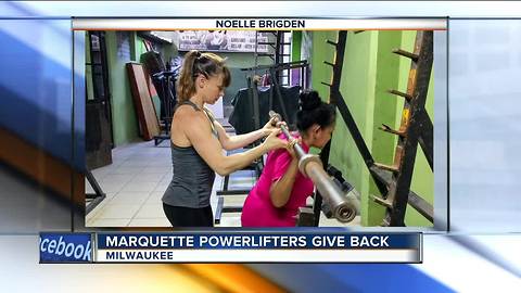 Marquette powerlifters helping empower women in El Salvador