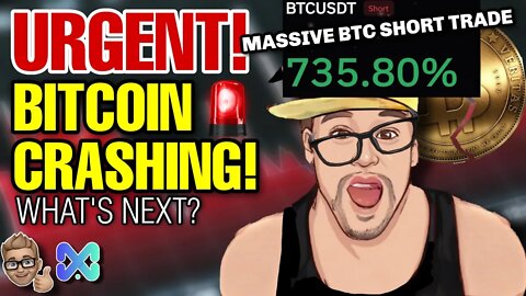WARNING Bitcoin CRASH Update | What happens NOW (Bitcoin Today Analysis)