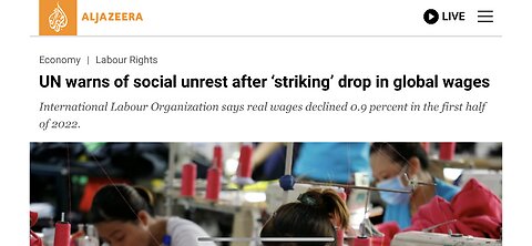 Germany bans farmers fertilising land.UK wants a food price “re5et”.UN warns of social unrest