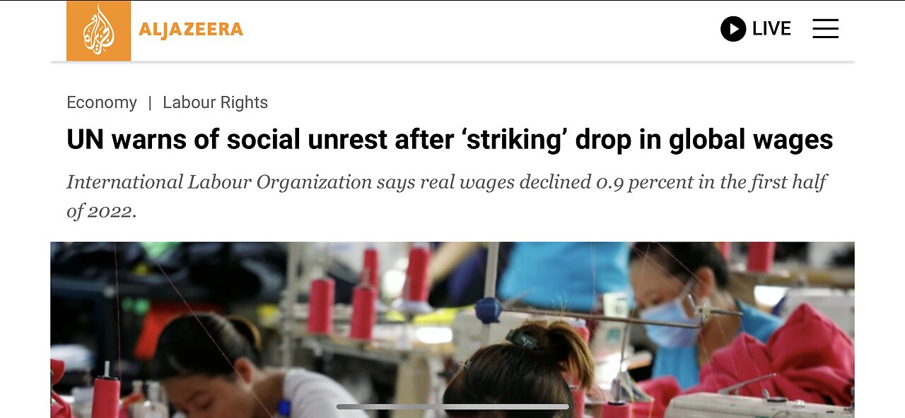 Germany bans farmers fertilising land.UK wants a food price “re5et”.UN warns of social unrest