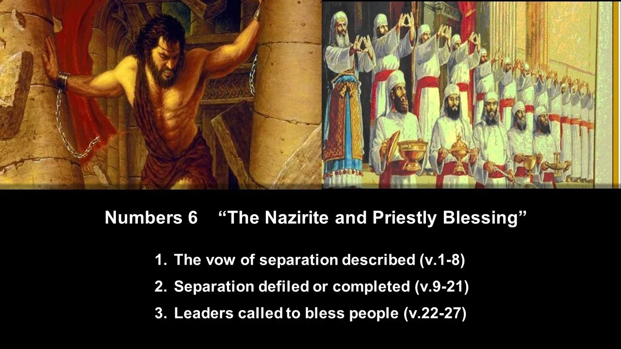 Numbers 6 “The Nazirite and Priestly Blessing” - Calvary Chapel Fergus Falls