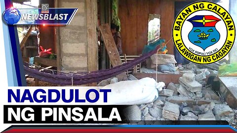 Pagtama ng magnitude 6.3 na lindol sa Calayan, Cagayan, nagdulot ng pinsala —PHIVOLCS