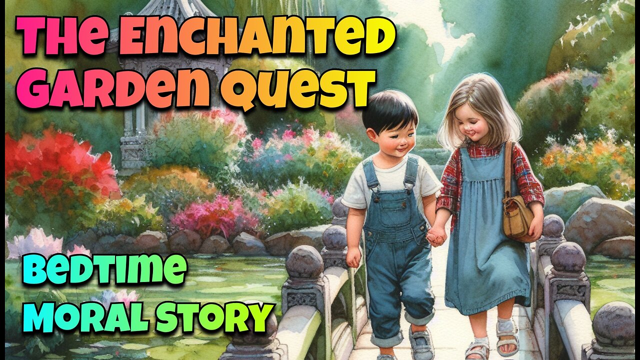 The Enchanted Garden Quest - Bedtime Story for Kids in English