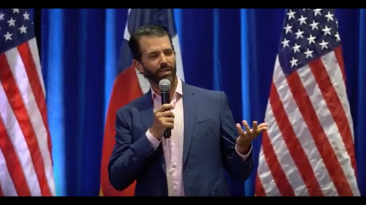 "Keep America Great, Y'all" Donald Trump Jr. hosts a Panel Discussion in San Antonio