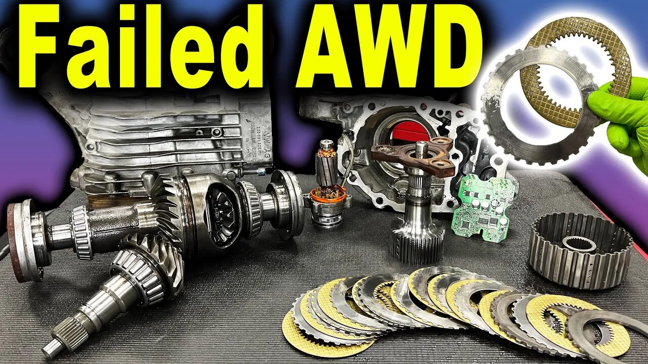 Catastrophic AWD Unit Failure Audi S3 Golf R ~Haldex Failure