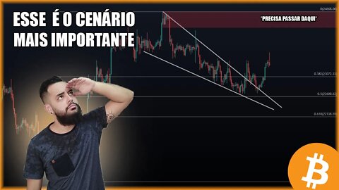 CENÁRIO CRÍTICO PRO BITCOIN! CUIDADO COM ESSE PONTO! Análise BTC 03/08/2022