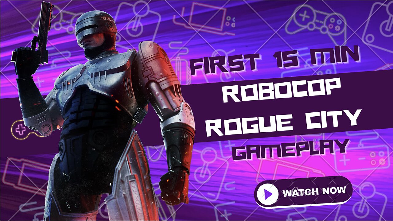 "🤖 RoboCop: Rogue City - Unleashing Cybernetic Mayhem! 🚨 Must-Watch Gameplay and Exclusive Reveals! 🔥"