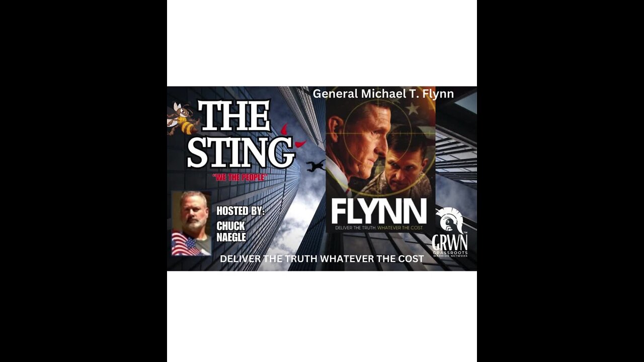 The Sting Welcomes General Michael T. Flynn April 13th, 4PM EST