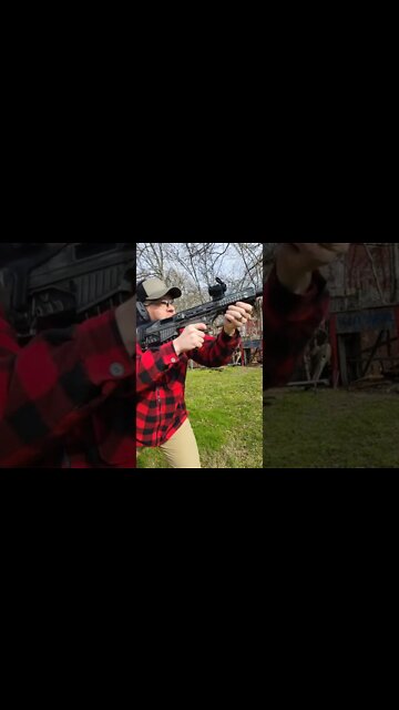 Bullpup 12 guage SLO-MO - Radikal NK-1 #shorts